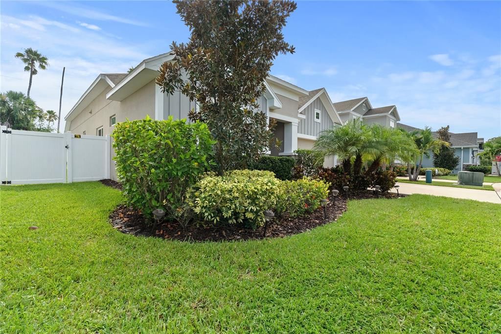Backyard, Exterior