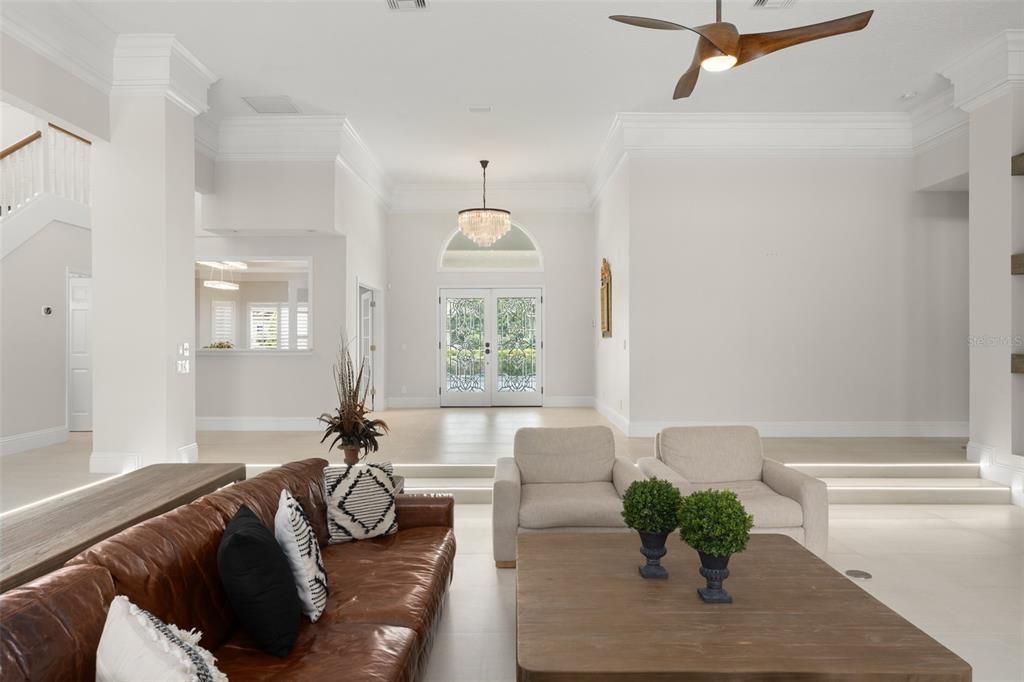 Interior, Living room, Pendant Lights