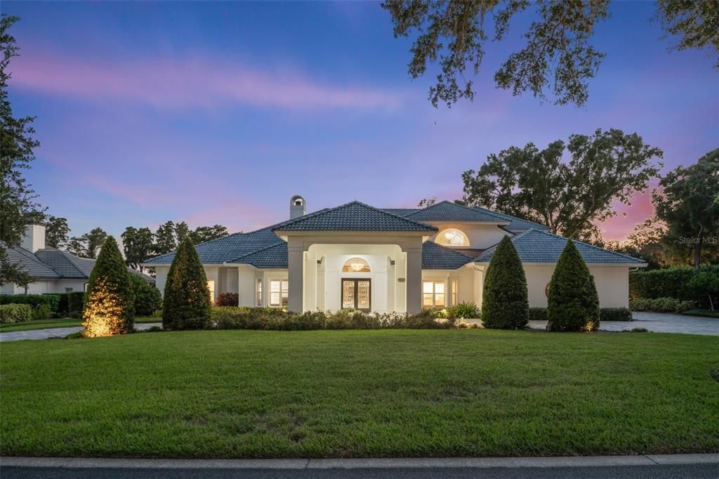 Backyard, Exterior, Facade, French Provincial