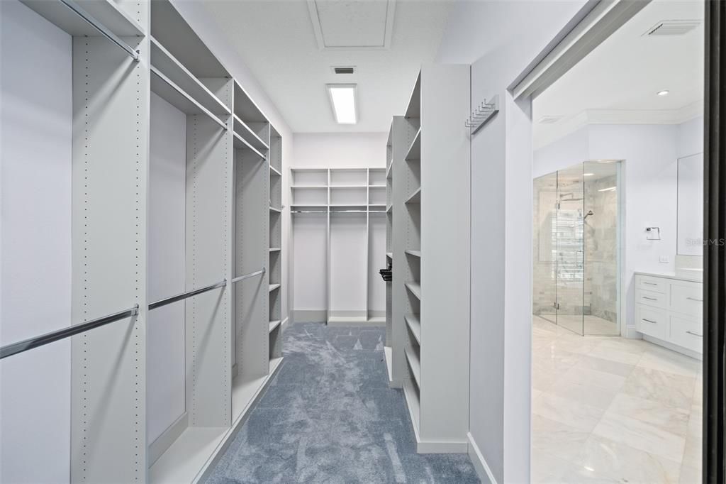 Interior, Recessed Lighting, Walk-in Closets
