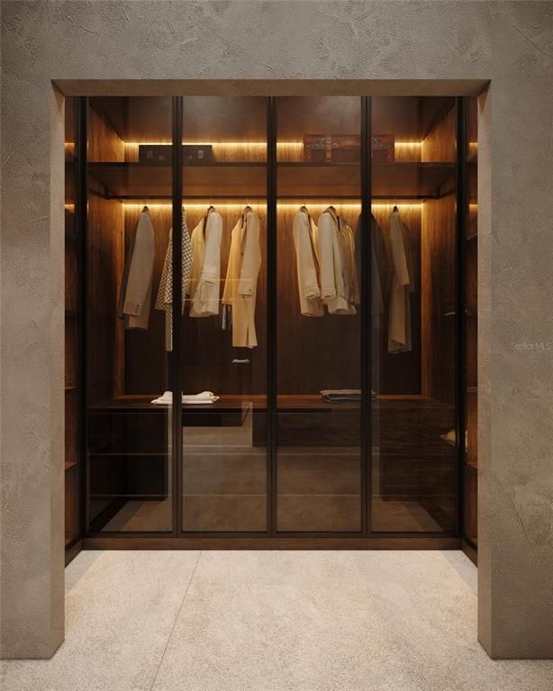 Interior, Walk-in Closets
