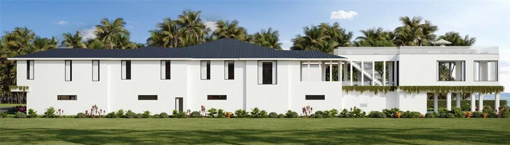 Backyard, Exterior, Facade, Modern