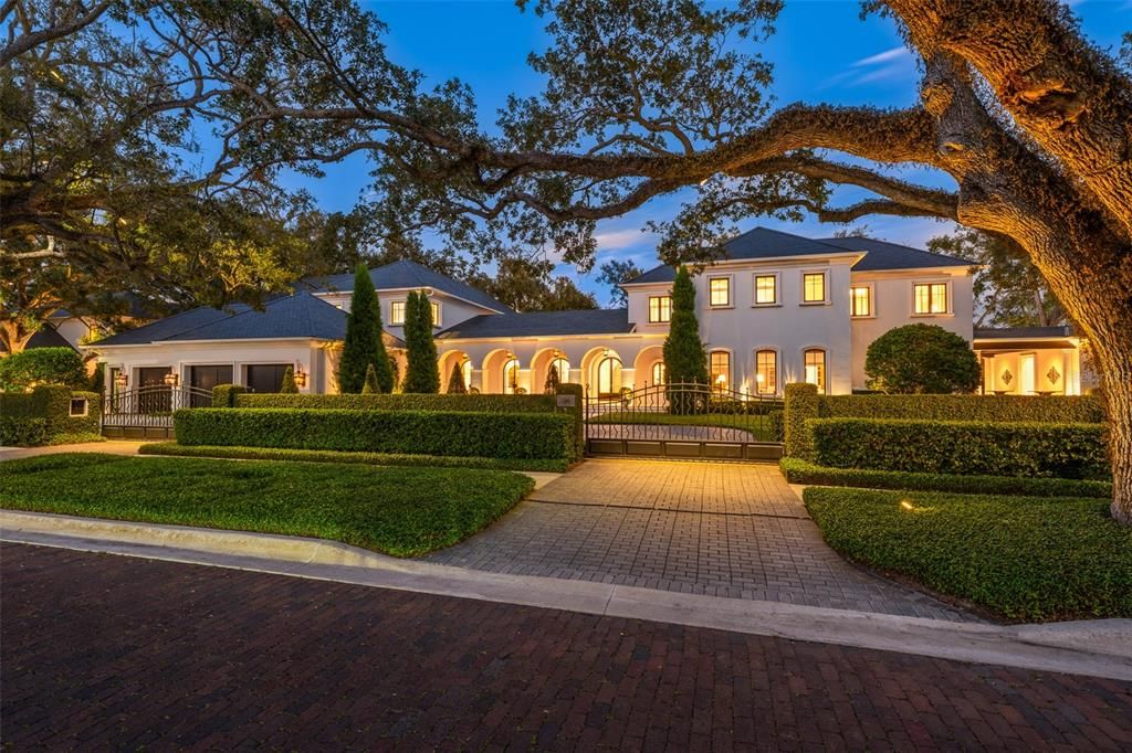 Backyard, Exterior, Facade, French Provincial