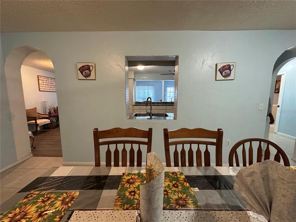 Dining room, Interior, Wood Texture Flooring