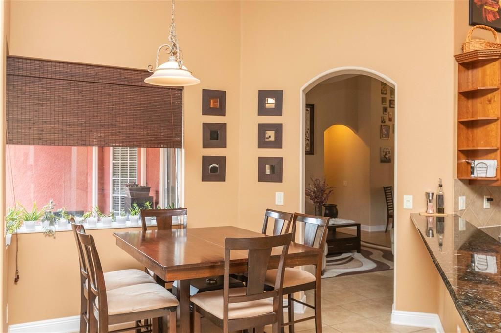 Dining room, Interior, Pendant Lights