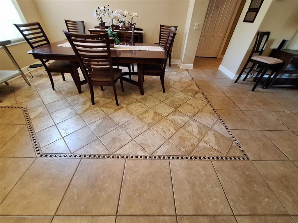 Dining room, Interior
