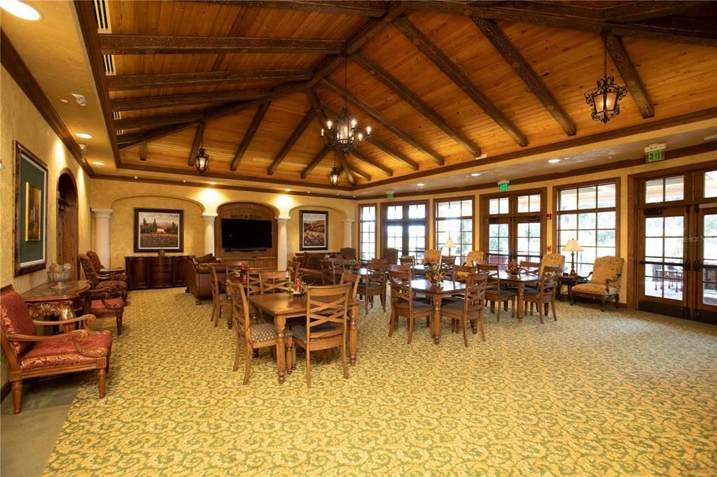 Chandelier, Dining room, Interior, Recessed Lighting, Wooden Beams, Wooden Ceilings