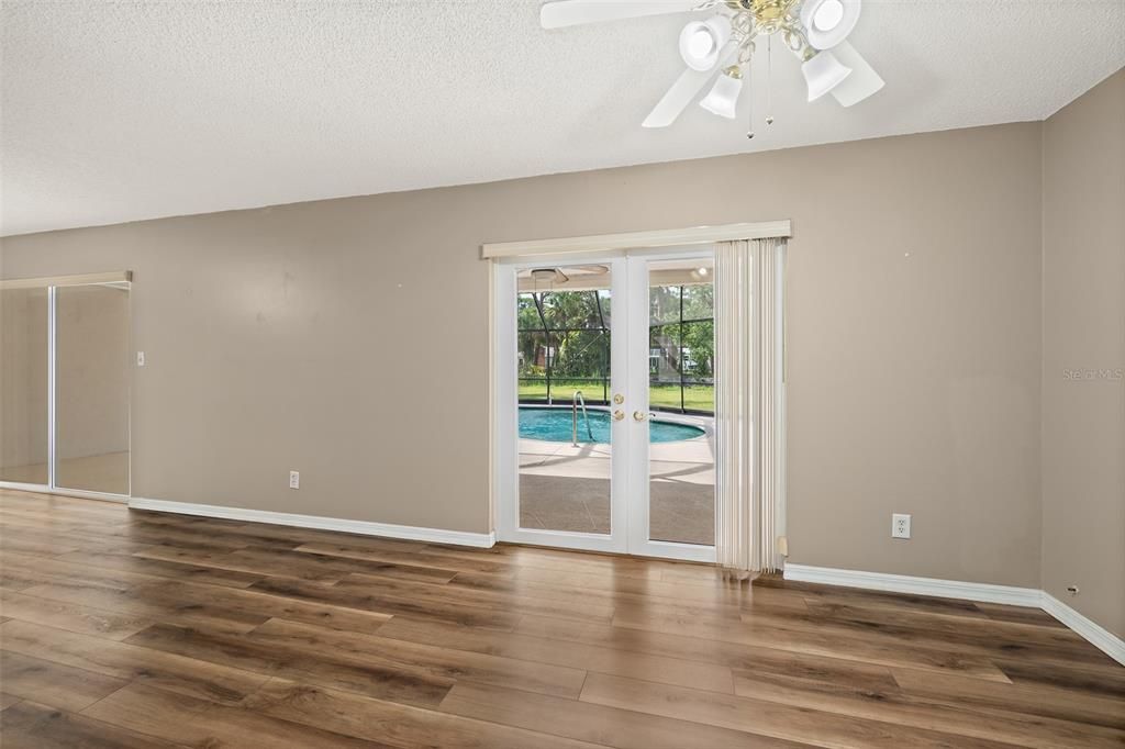 Empty room, Interior, Wood Texture Flooring