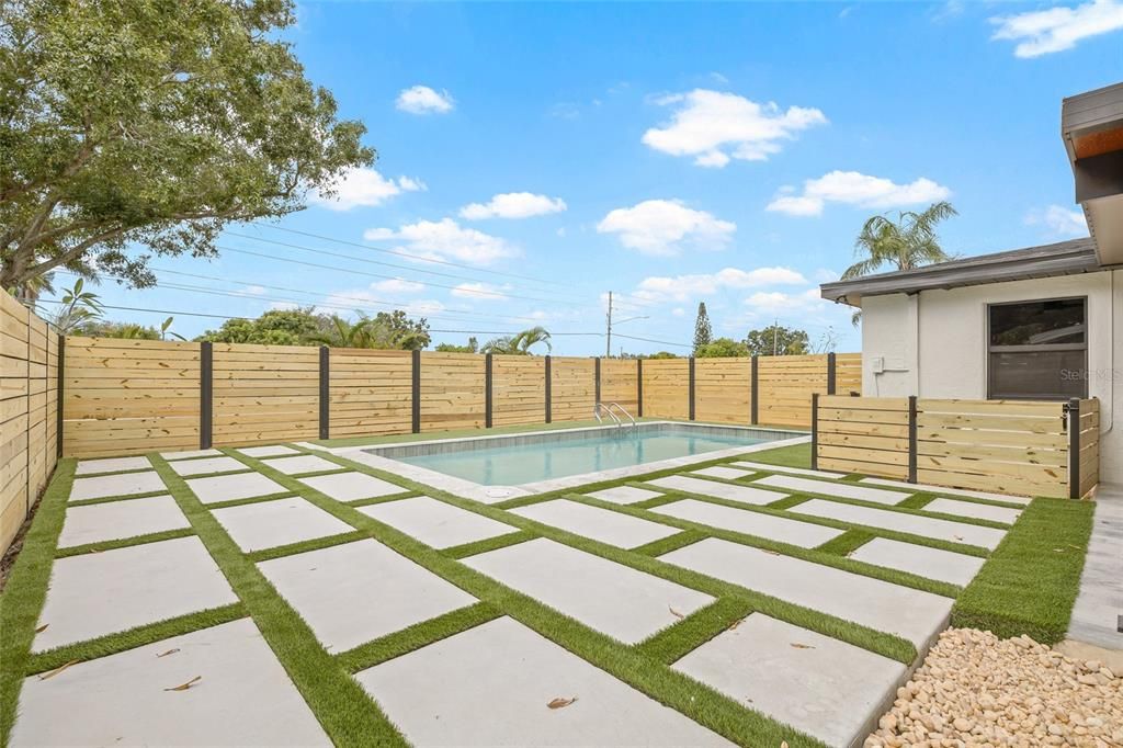 Backyard, Exterior, Pool