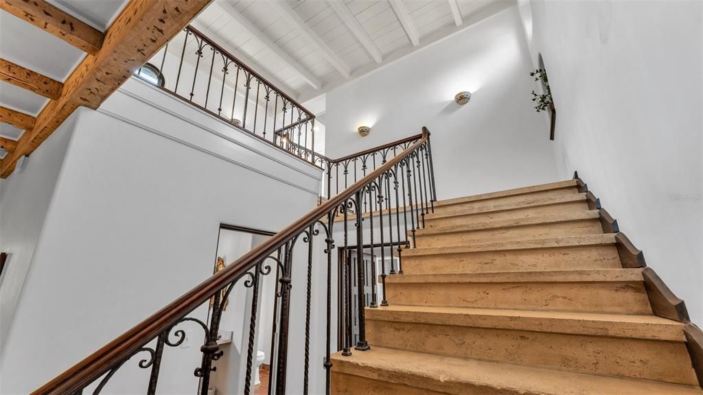 Interior, Wooden Beams