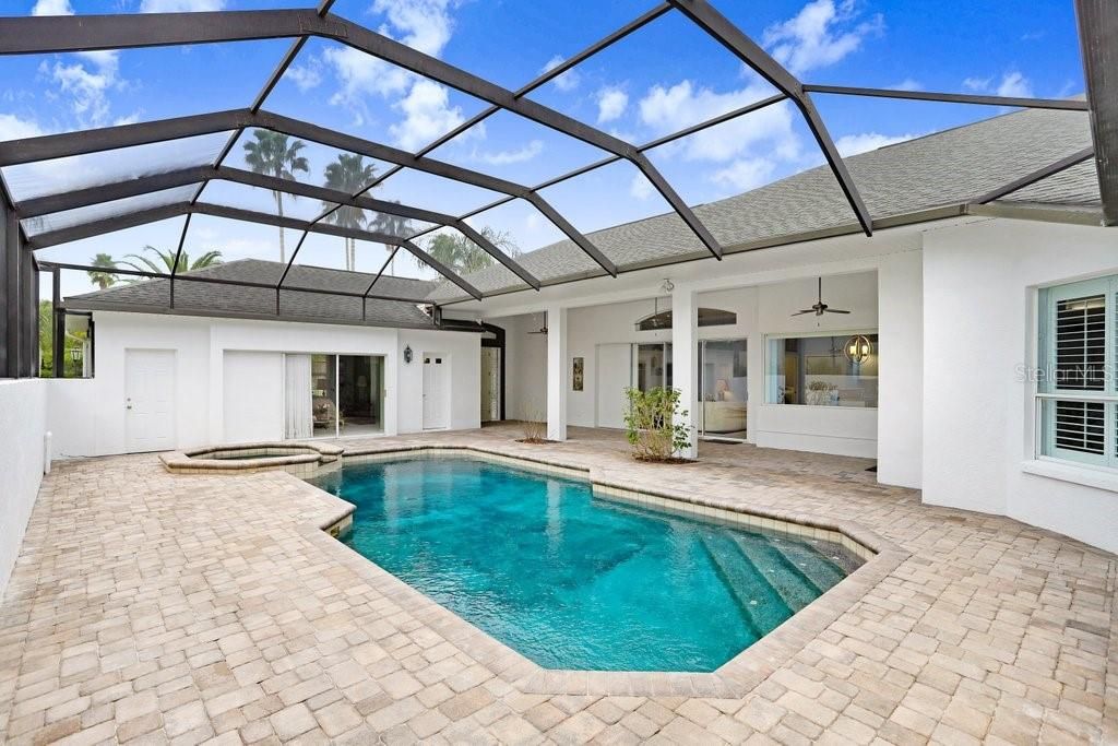 Glass Ceilings, Interior, Pool, Sun Room