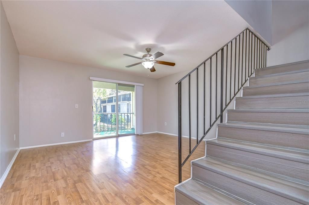 Empty room, Interior, Wood Texture Flooring