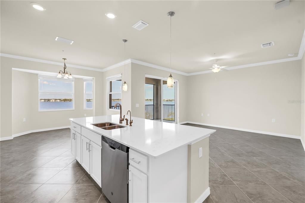 Interior, Kitchen, Pendant Lights, Recessed Lighting