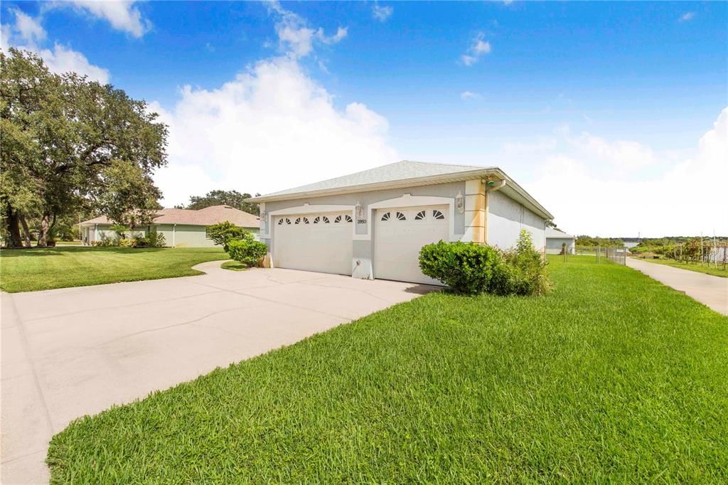 Backyard, Detached Garage, Exterior