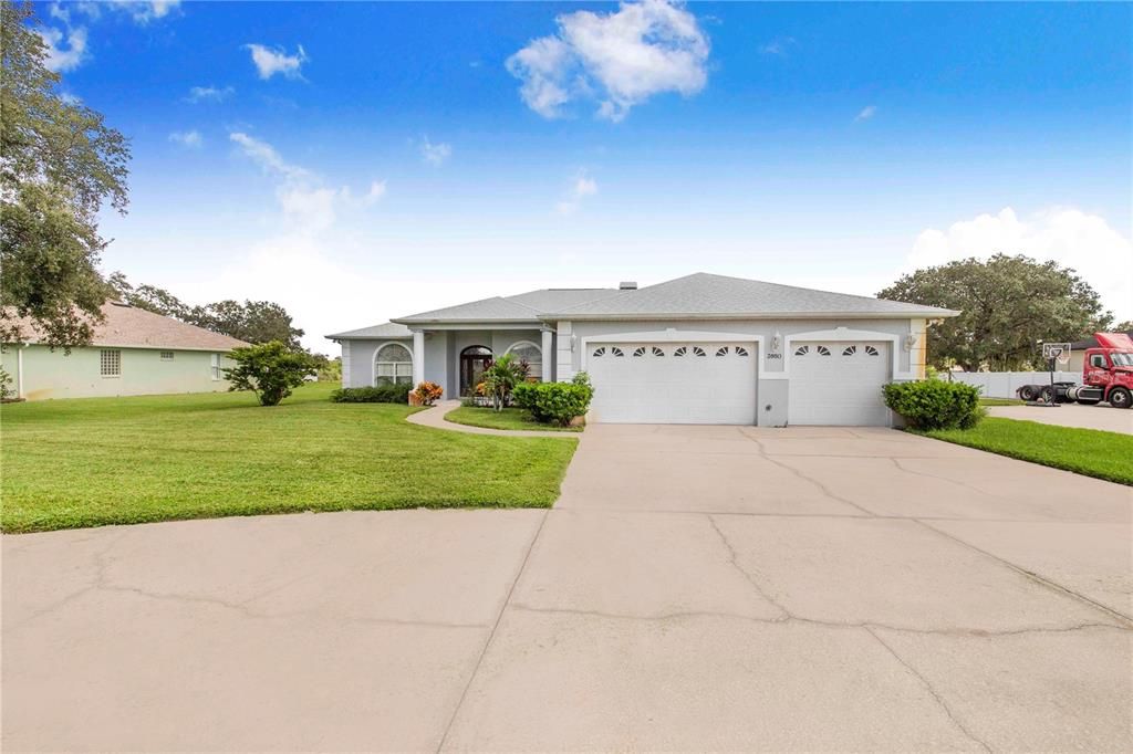 Attached, Backyard, Exterior, Facade, Ranch