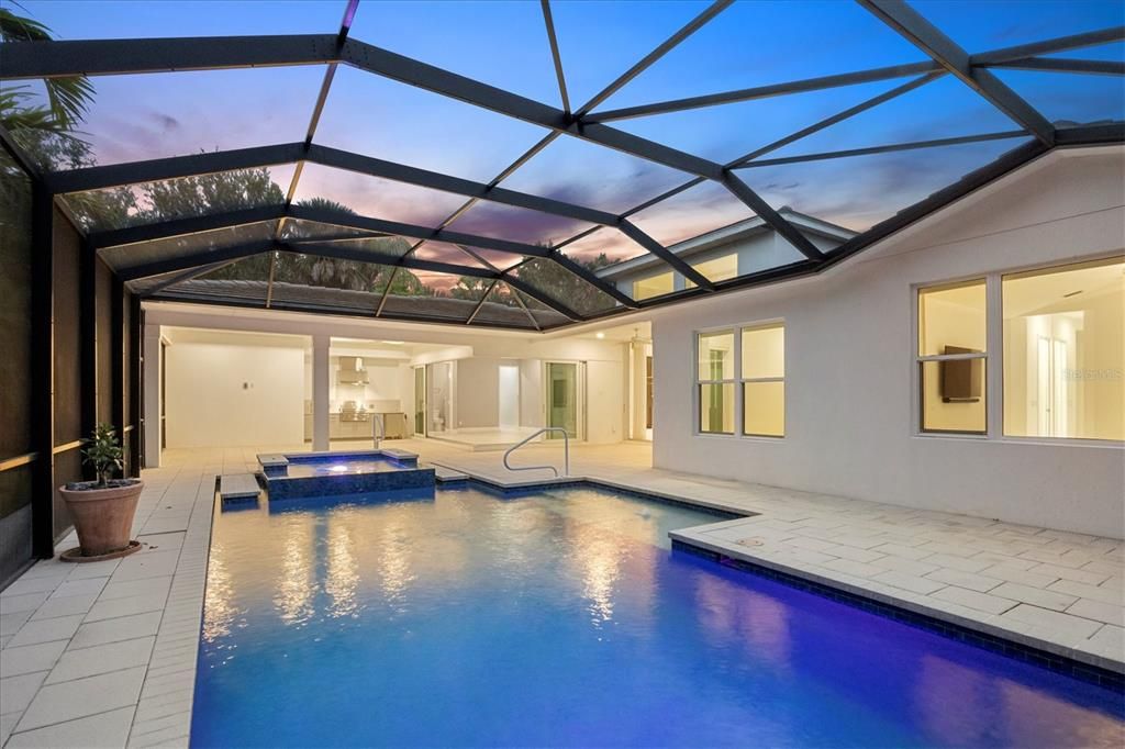 Glass Ceilings, Interior, Pool, Sun Room
