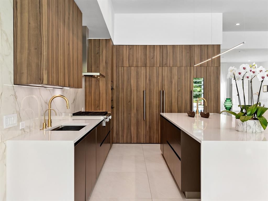 Interior, Kitchen, Pendant Lights, Recessed Lighting