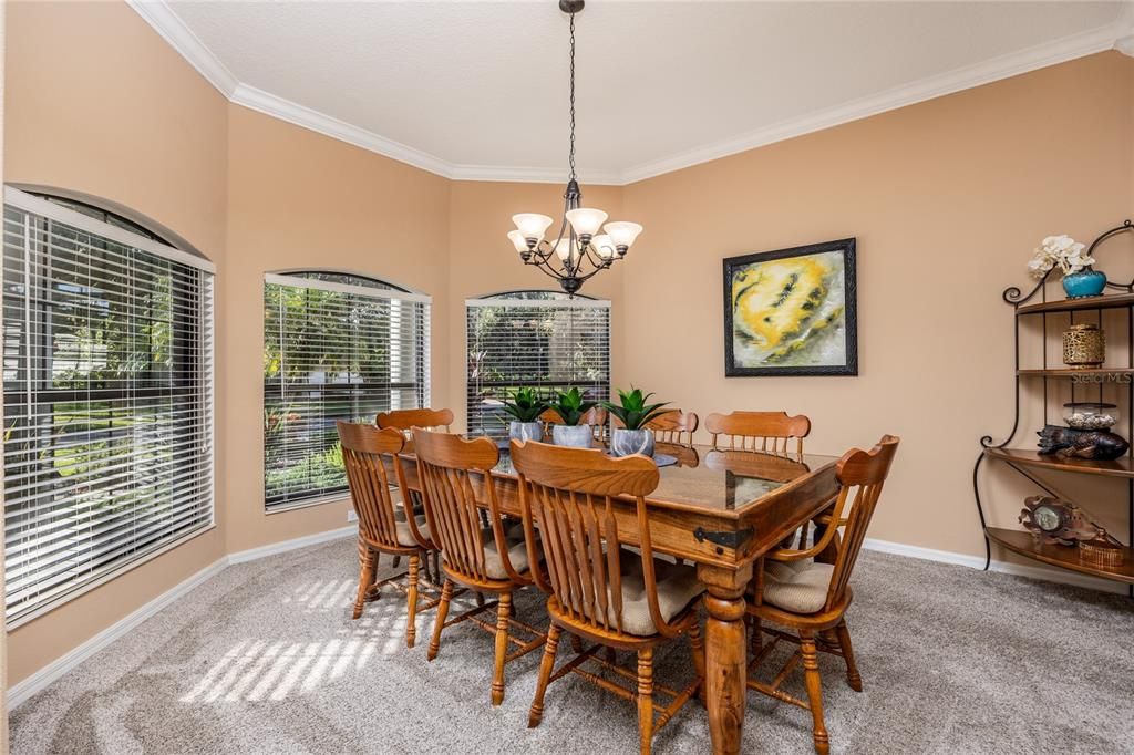 Chandelier, Dining room, Interior