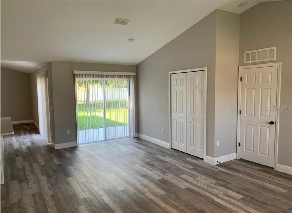 Empty room, Interior, Wood Texture Flooring