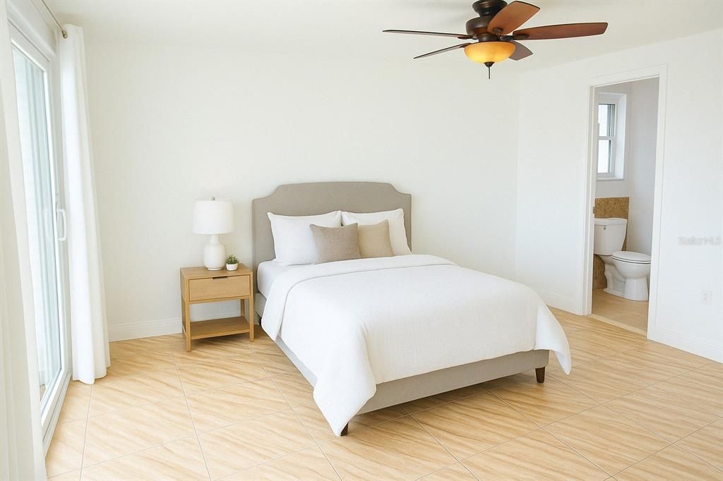 Bathroom, Bedroom, Interior