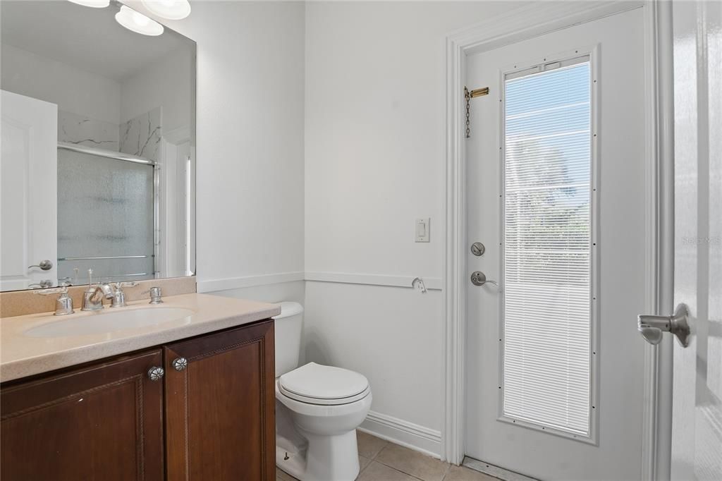 Bathroom, Interior, Marble Walls