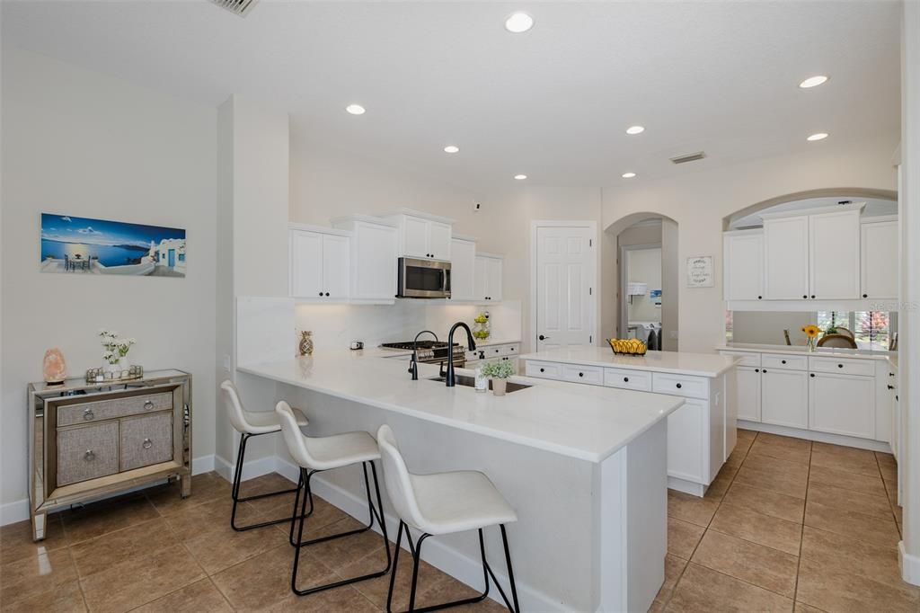 Interior, Kitchen, Recessed Lighting, Stainless Steel Appliances