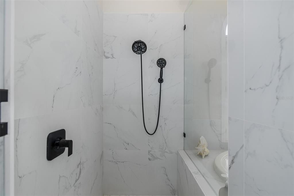 Bathroom, Interior, Marble Walls