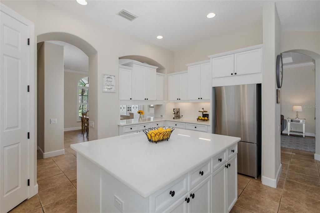 Interior, Kitchen, Recessed Lighting, Stainless Steel Appliances