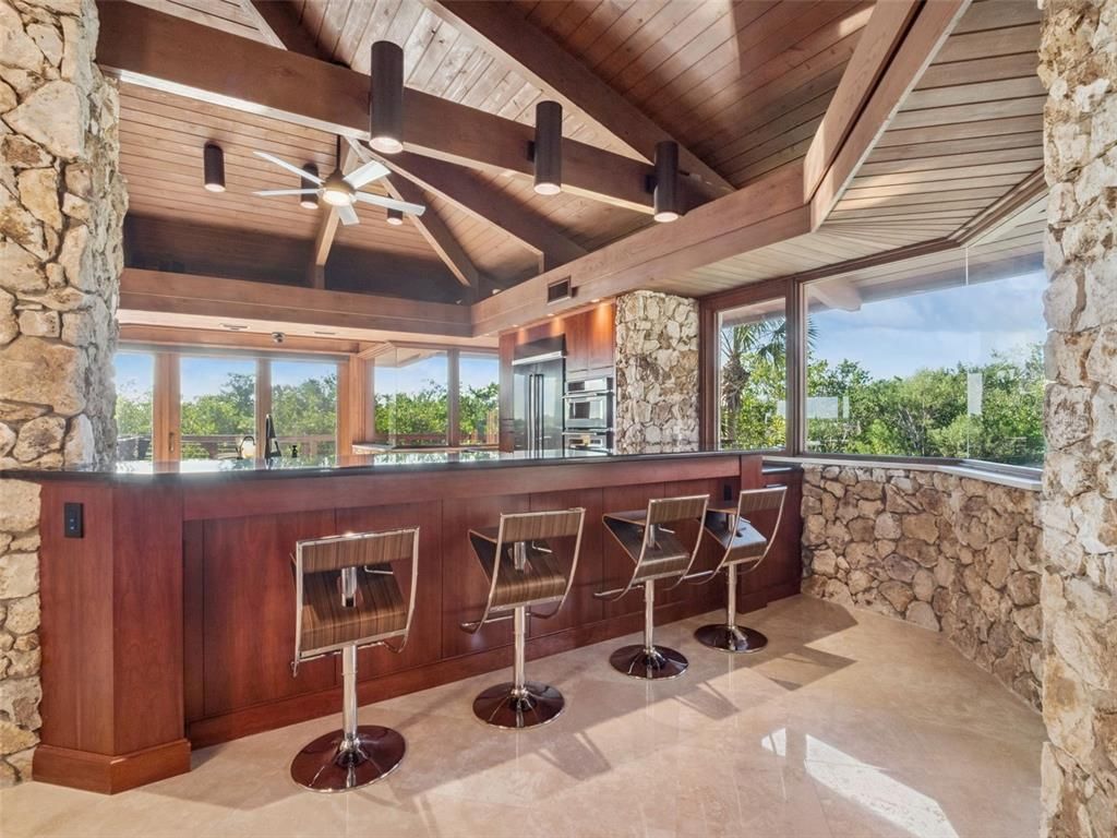 Interior, Stone Walls, Wooden Beams, Wooden Ceilings