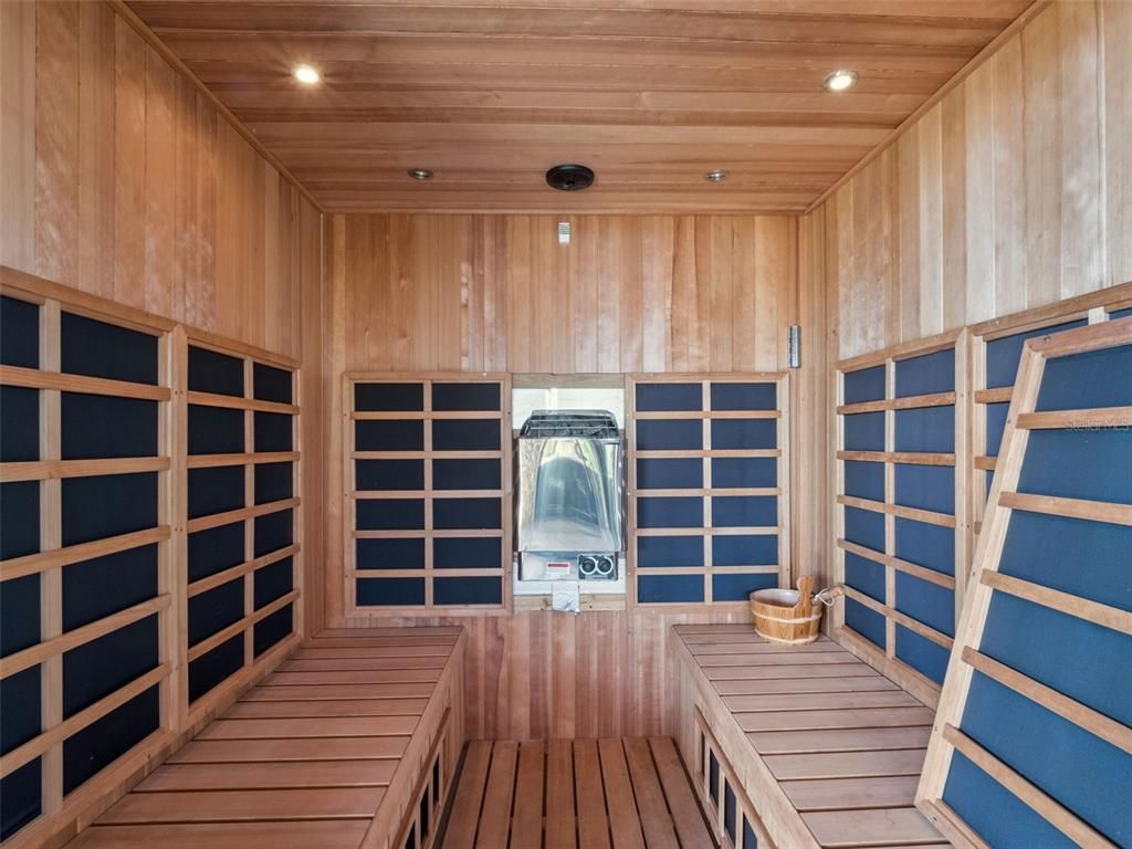 Interior, Recessed Lighting, Sauna Room