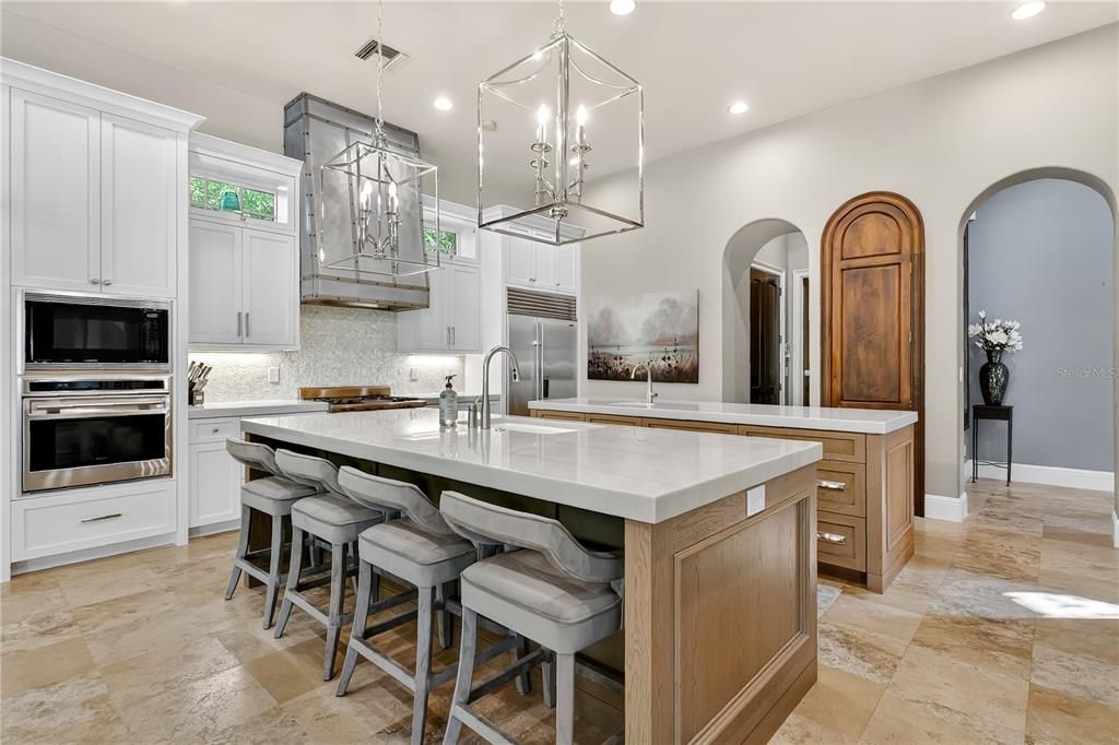 Interior, Kitchen, Pendant Lights, Recessed Lighting