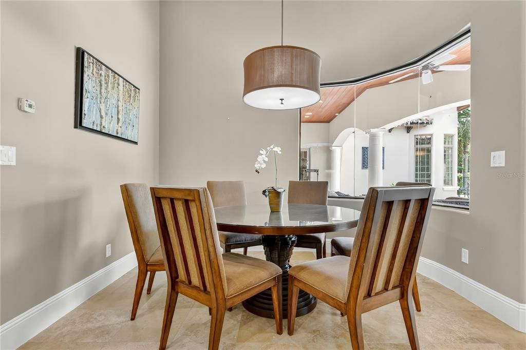 Dining room, Interior, Pendant Lights
