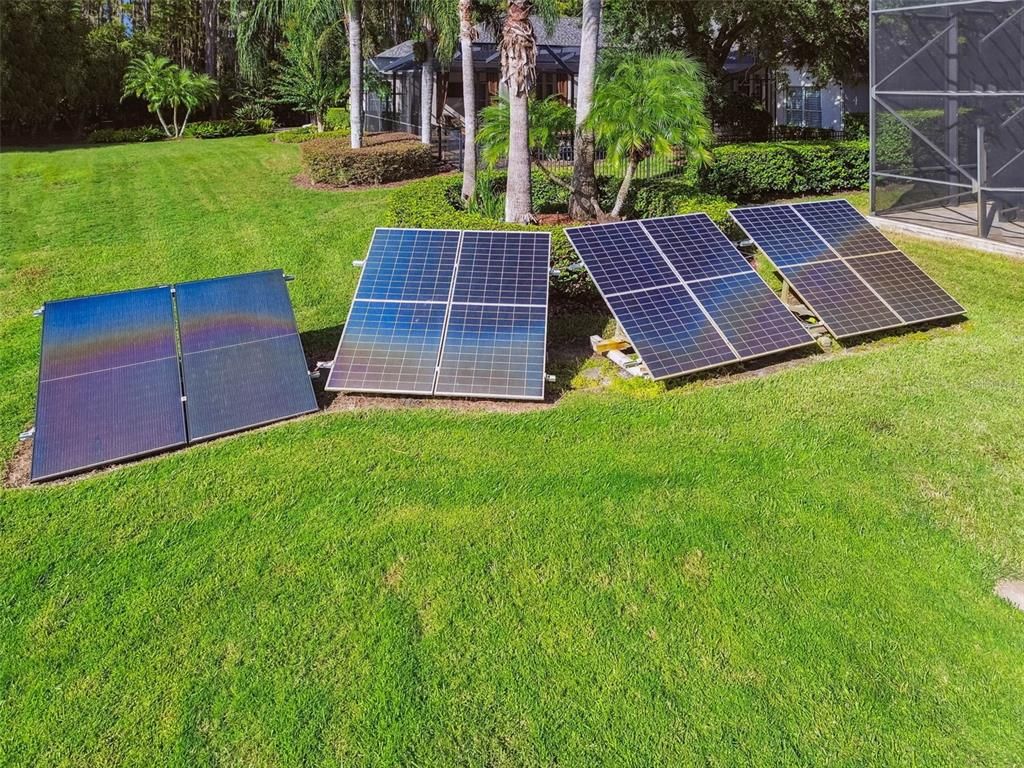 Backyard, Exterior, Solar Panels