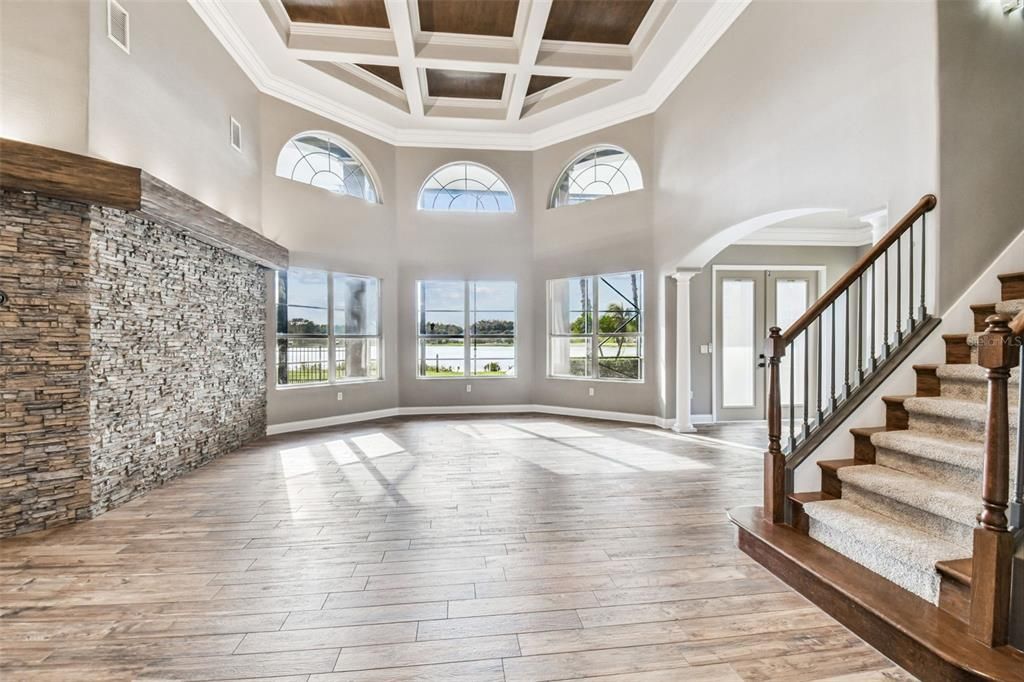 Interior, Wooden Ceilings, Wood Texture Flooring