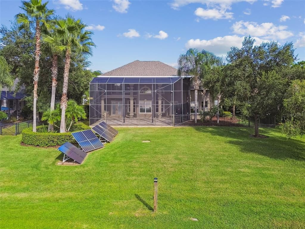 Backyard, Exterior, Solar Panels