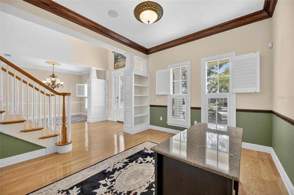 Chandelier, Interior, Wood Texture Flooring