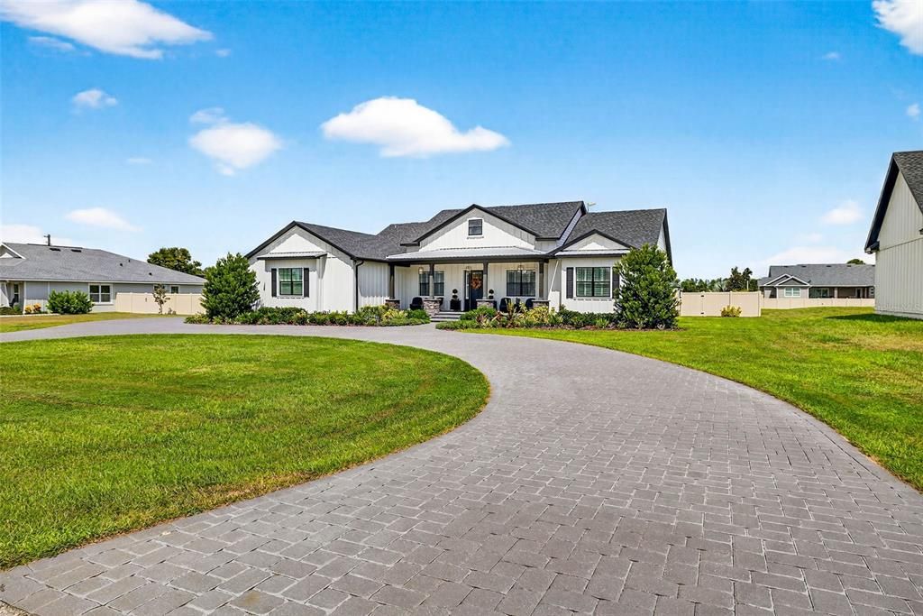 Backyard, Exterior, Facade, Farmhouse