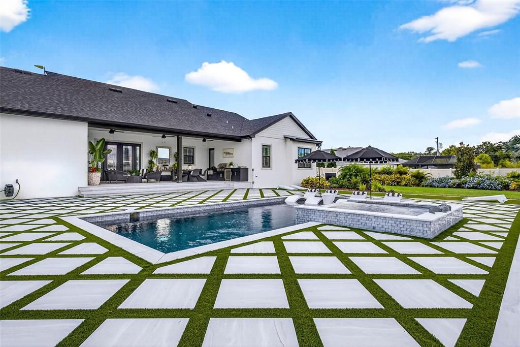 Backyard, Exterior, Pool