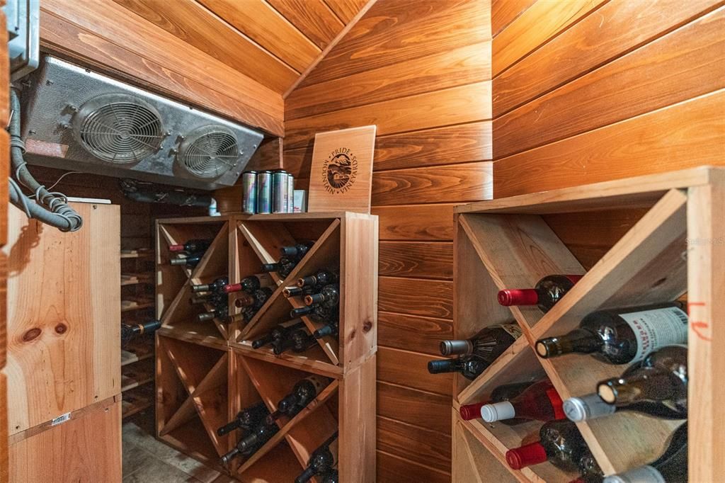 Interior, Wine Storage, Wooden Ceilings