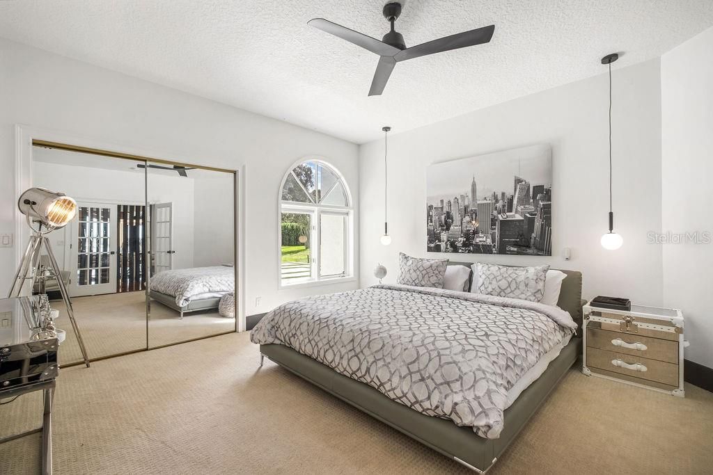 Bedroom, Interior, Pendant Lights