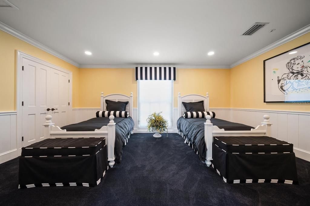 Bedroom, Fitness Equipment, Interior, Recessed Lighting