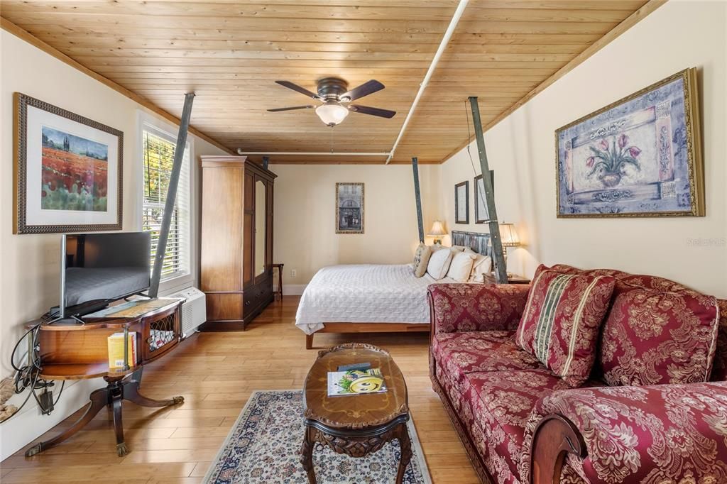 Bedroom, Interior, Living room, Wooden Ceilings, Wood Texture Flooring