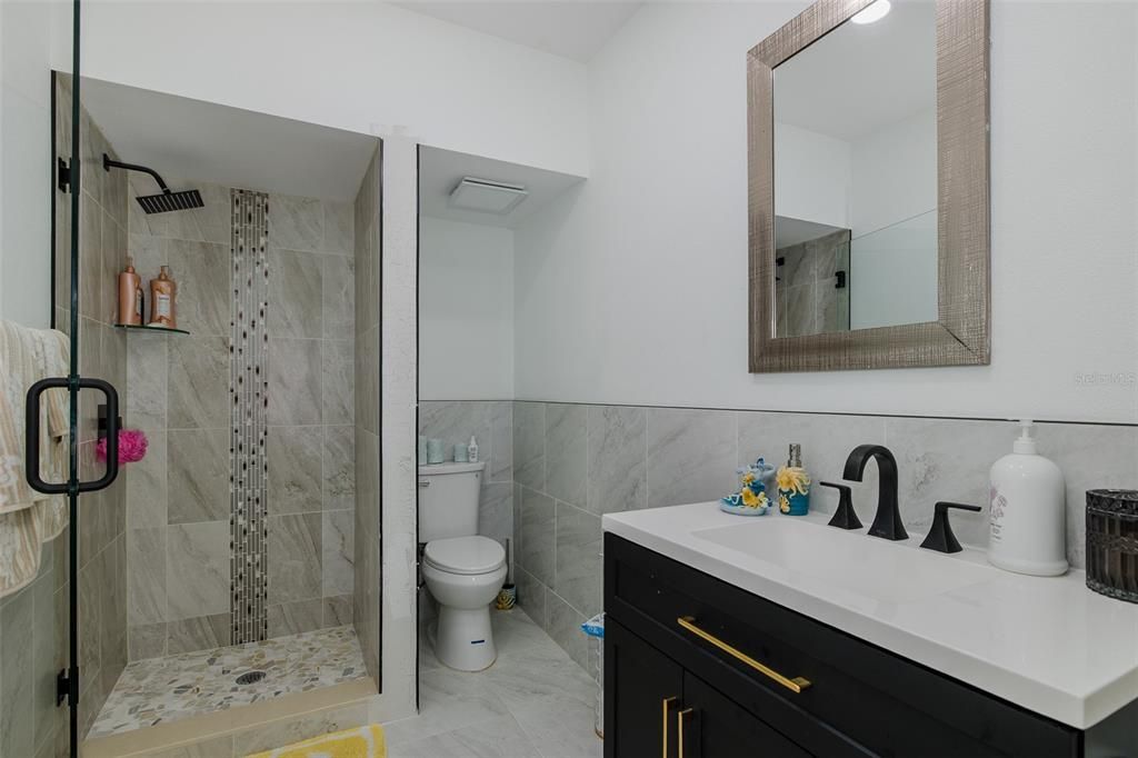 Bathroom, Glass Shower, Interior