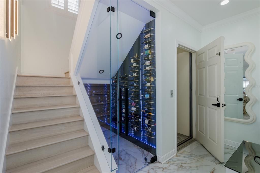 Interior, Marble, Recessed Lighting