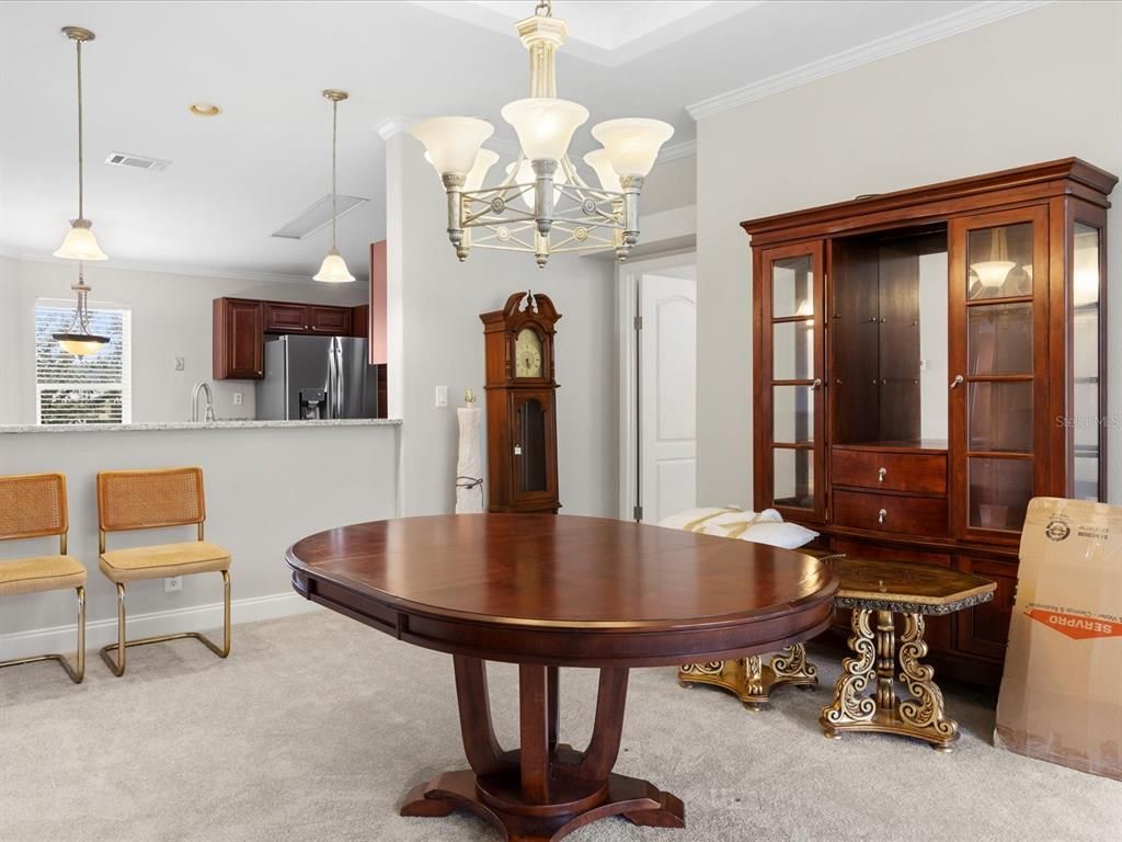 Chandelier, Interior, Kitchen, Pendant Lights, Recessed Lighting