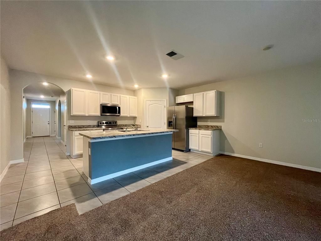 Interior, Kitchen, Recessed Lighting, Stainless Steel Appliances