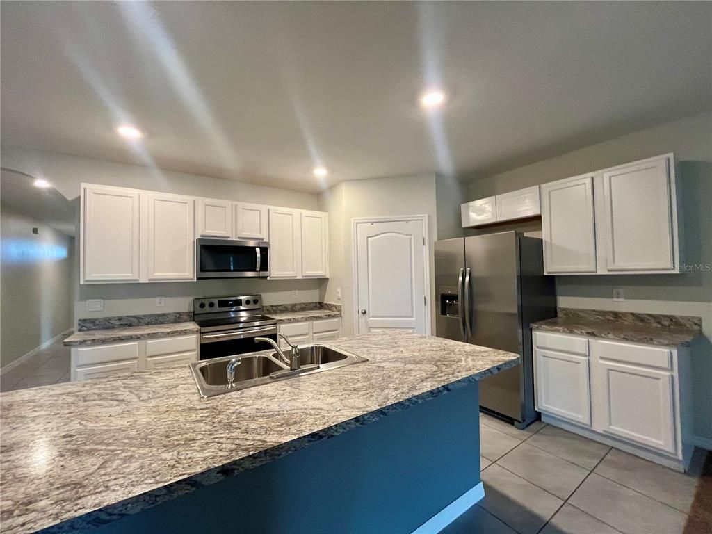 Interior, Kitchen, Recessed Lighting, Stainless Steel Appliances