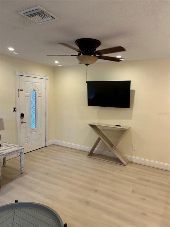 Interior, Recessed Lighting, Wood Texture Flooring