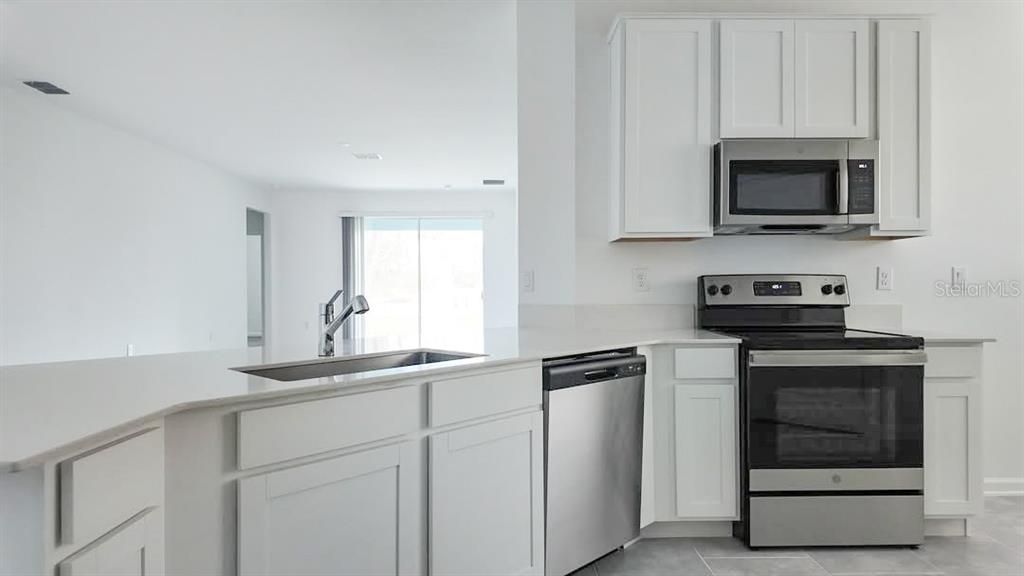 Interior, Kitchen, Recessed Lighting, Stainless Steel Appliances