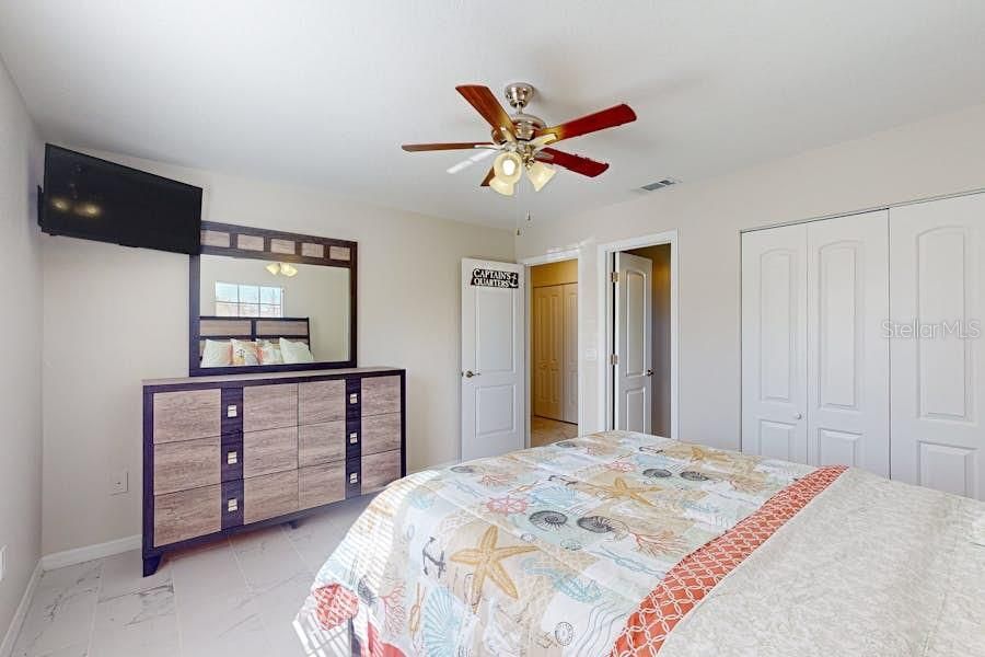 Bedroom, Interior, Marble